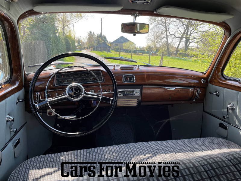 CarsForMovies | Mercedes Benz 220S 1957 Deutschland Grün Grau Einsatzfahrzeug Limousine Nordrhein-Westfalen 6257 
